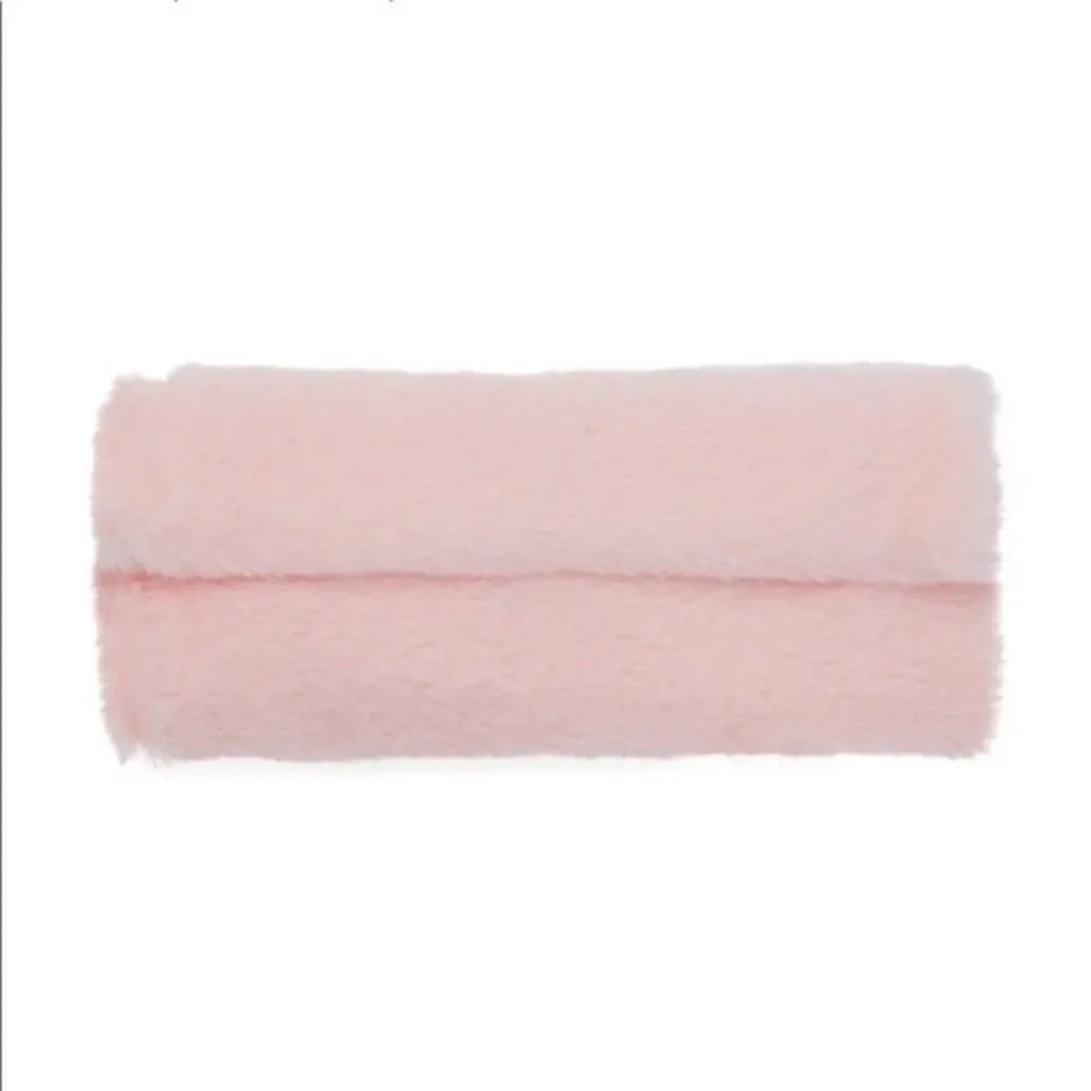 Beautylish Pink Faux Fur Brush Roll